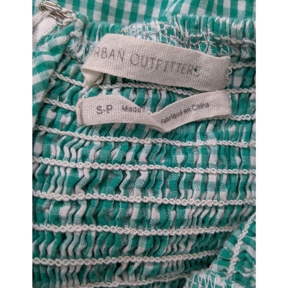 Urban Outfitters Winnie Gingham Smocked Romper - Picture 8 of 12
